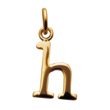 Selection Of Gold Plated Letter Charms, 11 of 12