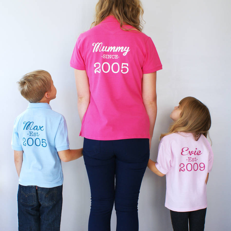 mini me t shirt set