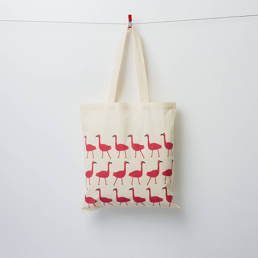 'Fantastic Flamingos' Tote Bag By Lexie Mac | notonthehighstreet.com