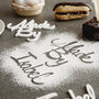 Personalised 'Made By' Baking Stencil, thumbnail 5 of 7