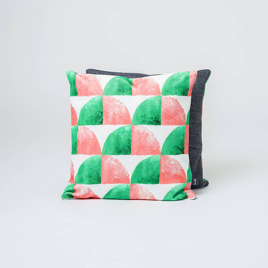 'roll Up, Roll Up' Cushion By Lexie Mac