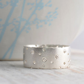Silver Ring With Diamonds, 3 of 6