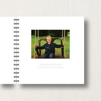 Personalised School Leaver's Memories Book Or Album, 2 of 12