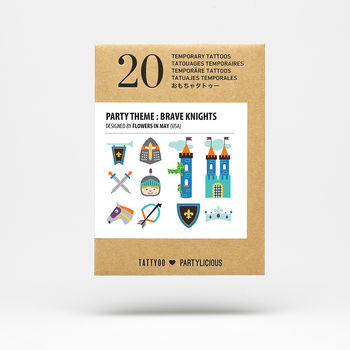 Children's Temporary Tattoos Party Pack, 2 of 7