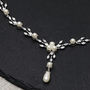 Pearl Leaf Necklace, thumbnail 1 of 7