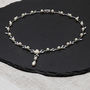 Pearl Leaf Necklace, thumbnail 6 of 7