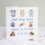 Personalised New Baby Card, thumbnail 3 of 6