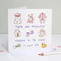 Personalised New Baby Card, thumbnail 4 of 6