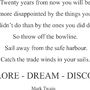 'Explore Dream Discover' Wall Sticker, thumbnail 2 of 3