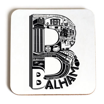 London Area Letter Coaster, 6 of 12