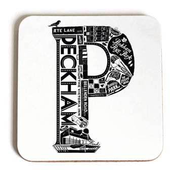 London Area Letter Coaster, 12 of 12