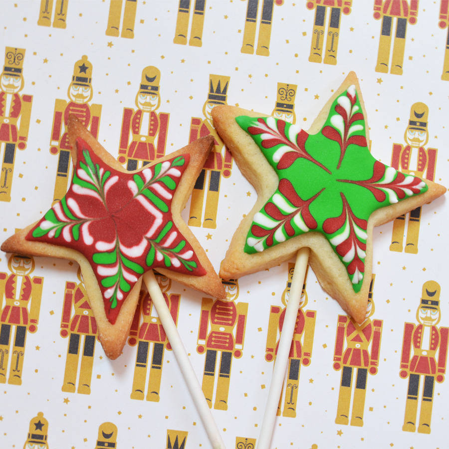 Christmas Stars Cookie Decorating Kit By Chips & Sprinkles