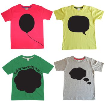 Kids Chalkboard Colour In T Shirt, 6 of 11