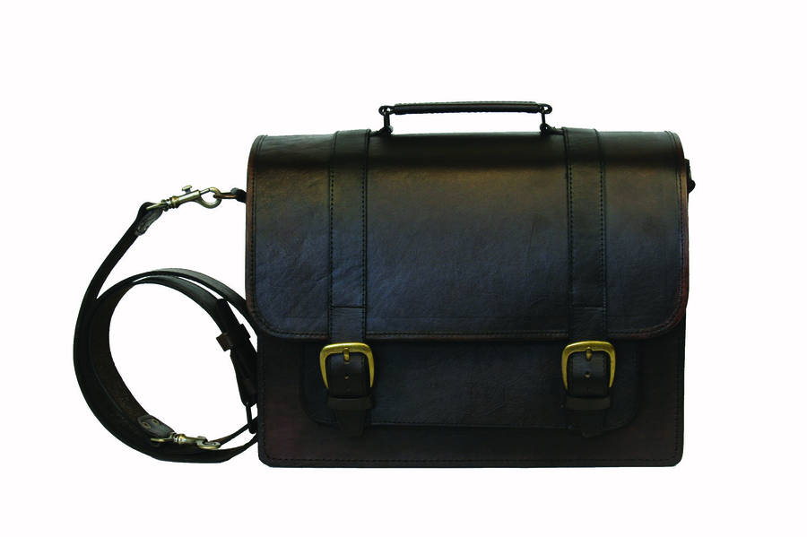 dorado leather briefcase