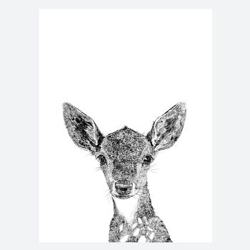 Deer Print, 3 of 3