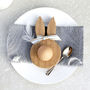 Wooden Oak Bunny Ears Egg Cup | Gift Boxed, thumbnail 1 of 4