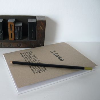Pack Of Three Hand Printed Notebooks, 2 of 8