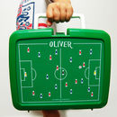 boys football lunch box