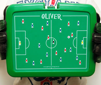 Personalised Traditional Football Lunchbox, 2 of 6