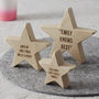 Personalised Wooden Star For Her, thumbnail 2 of 4