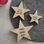 Personalised Wooden Star For Her, thumbnail 3 of 4