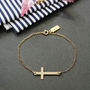 Personalised Engraved Cross Bracelet, thumbnail 1 of 11
