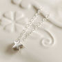 Delicate Sterling Silver Star Necklace, thumbnail 1 of 2