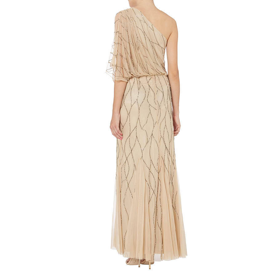 One Shoulder Tulle Maxi Dress By Raishma | notonthehighstreet.com