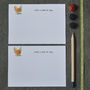 Boxed Set Of 10 Chicken And Hen Notecards, thumbnail 3 of 5