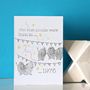 Personalised Year Of Birth Birthday Card, thumbnail 3 of 6