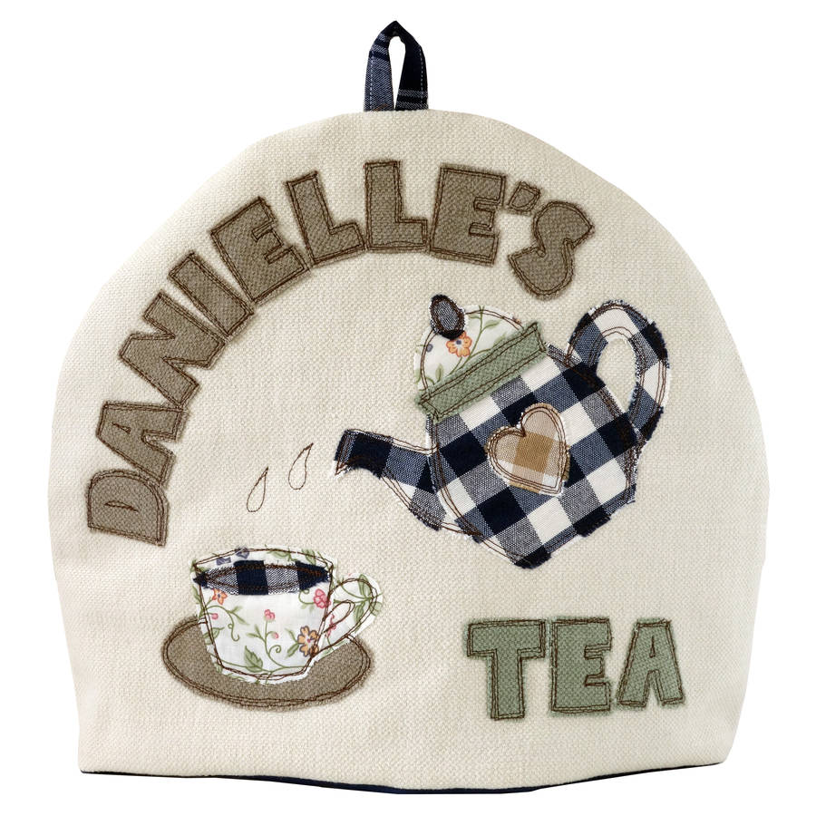 personalised tea cosy for her by milly and pip | notonthehighstreet.com