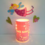 Flower Personalised Table Lamp Bedside Lamp, thumbnail 4 of 5