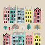 London Row Houses Art Print, thumbnail 6 of 6