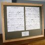 Framed Sheet Music Of Your Favourite Song, thumbnail 5 of 12