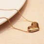 Solid Heart Pendant Necklace, thumbnail 1 of 9