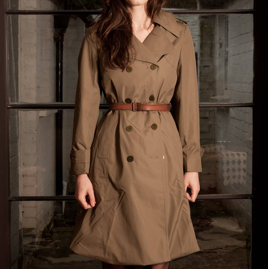 Nato Strict Trench Coat By client | notonthehighstreet.com