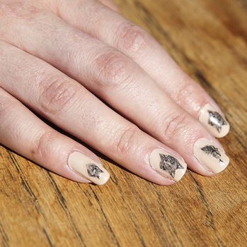 'Wolf Pack' Nail Transfers, 2 of 4