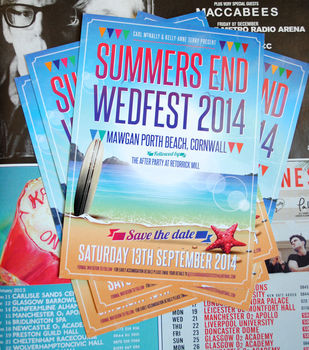 Festival Wedding Invitations, 12 of 12