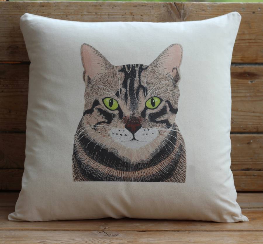 3d cat cushion