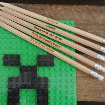 Minecraft Inspired Pencil Set, 4 of 6