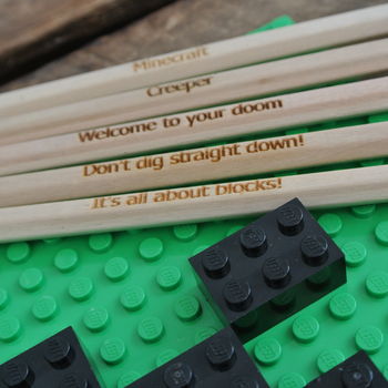 Minecraft Inspired Pencil Set, 5 of 6
