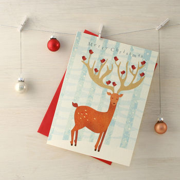 Personalised Woodland Christmas Cards, 5 of 8
