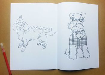Colouring Book Doggy Dress Up, 4 of 4