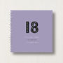 Personalised 18th Birthday Memories Album, thumbnail 7 of 11