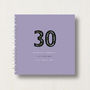 Personalised 30th Birthday Memories Album, thumbnail 8 of 11