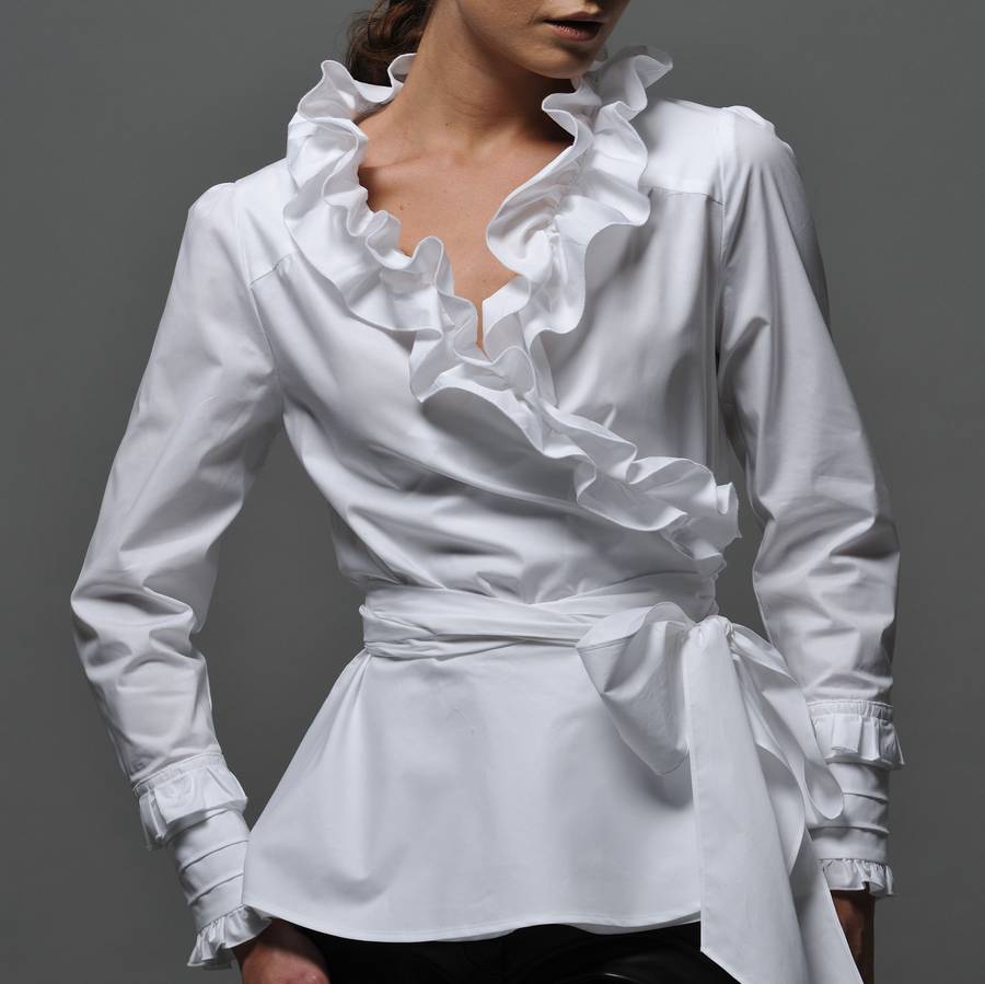 Vera White Shirt By The Shirt Company | notonthehighstreet.com