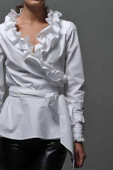 Vera White Shirt By The Shirt Company | notonthehighstreet.com