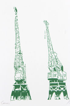 Bristol's Cranes Digital Print, 3 of 5