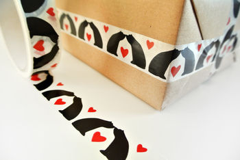 Hearts And Kisses Valentines Day Gift Tape, 5 of 5