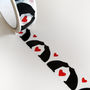 Hearts And Kisses Valentines Day Gift Tape, thumbnail 4 of 5